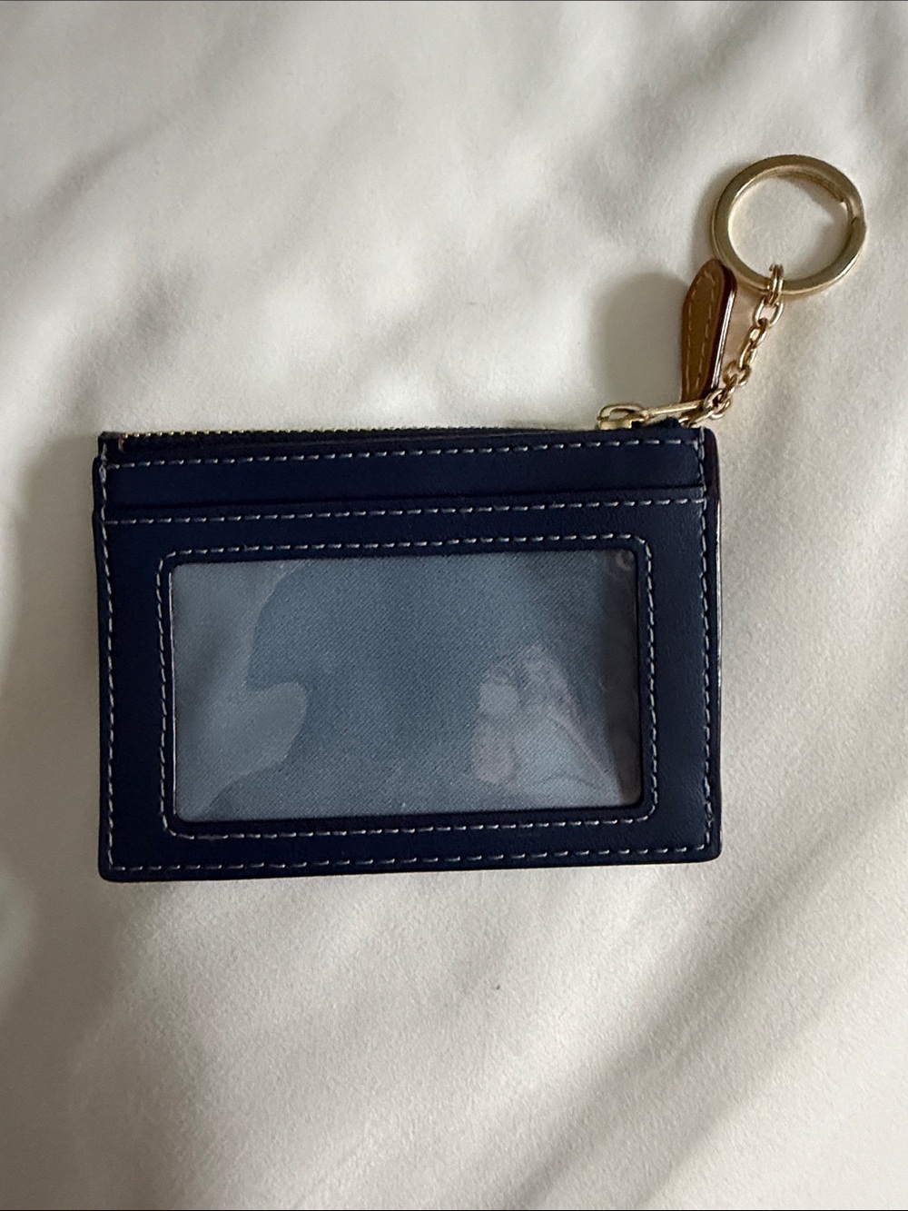 Coach Denim ID Wallet - Picture 2 of 2